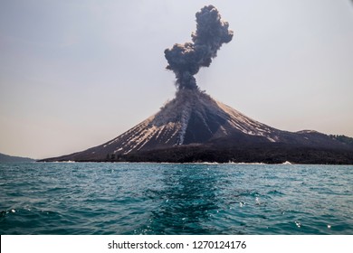 Eruption Of Anak Krakatau