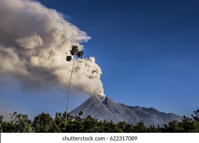 Eruption Of Mt. Merapi