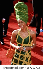 Erykah Badu Arriving At The Academy Awards, Circa March, 2000