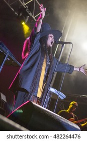 Erykah Badu On Stage At The 2016 One Music Fest In Atlanta Georgia Lakewood Amphitheater 9/10/16