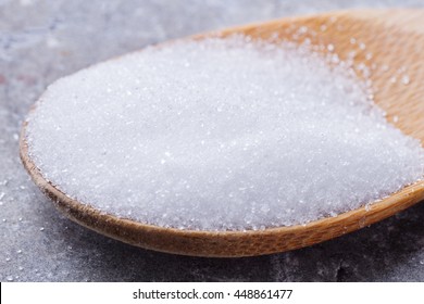 Erythritol On Spoon Selective Focus 