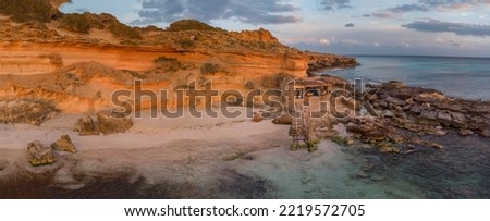 Es Caló des Mort, Formentera, Pitiusas Islands, Balearic Community, Spain