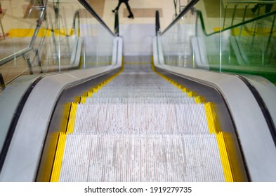 Escalator is a lifting and transport mechanism, which is a moving staircase.