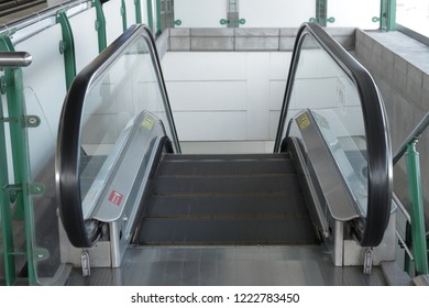 Download Escalator Mockup High Res Stock Images Shutterstock