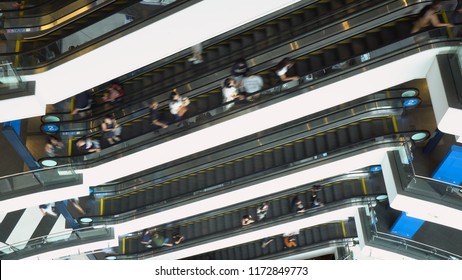 Escalators - Shopping Mall