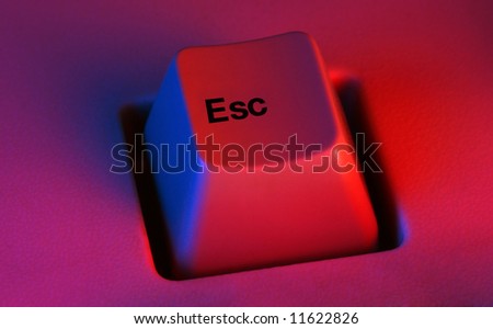 Escape Esc (escape keyboard key)