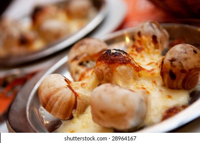 Escargot With Cheese