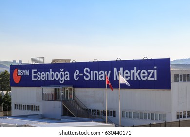 esenboga exam center ankara turkey april stock photo edit now 630440171