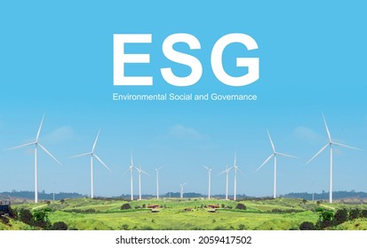 ESG banner for business and organization, Environment, Social, Governance, corporate sustainability performance for investment screening background. - Shutterstock ID 2059417502