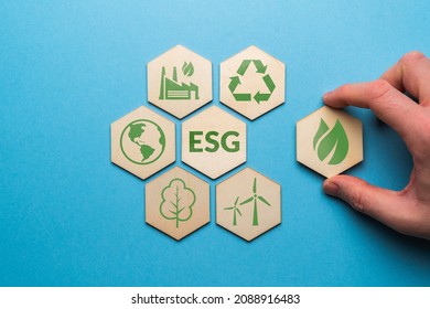 ESG Or Environmental Social Governance. The Company Development Of A Nature Conservation Strategy