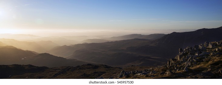 Eskdale Valley From Crinkle Crags