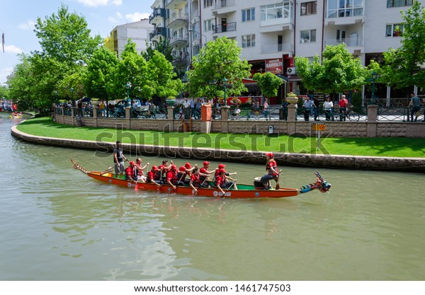 Eskisehir, TURKEY
- May 19, 2019: Traditional canoe race ( 