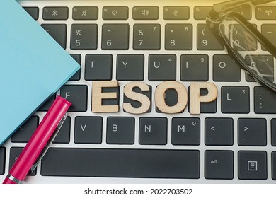 ESOP or Employee Stock Ownership Plan concept 