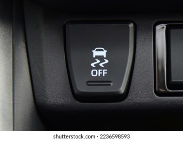 ESP board button on the car dashboard