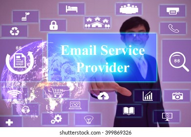 ESP  Meaning Of Email Service Provider - Business Concept,image Element Furnished By NASA