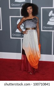 Esperanza Spalding At The 54th Annual Grammy Awards, Staples Center, Los Angeles, CA 02-12-12