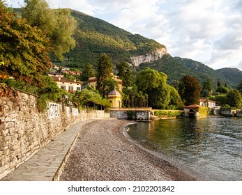 The Esplanade Along The Shore Of Lake Como