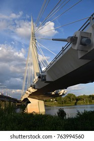 Esplanade Riel Bridge In Winnipeg