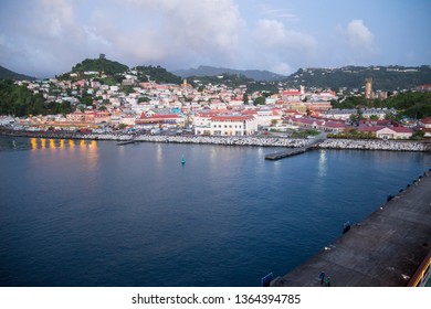 Esplanade St Georges Grenada Wi Panorama Stock Photo 1364394785 ...