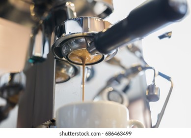 espresso coffee - Shutterstock ID 686463499