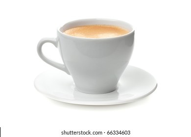 Espresso cup. Isolated on white background