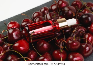 Essence For The Face Lies On The Cherry. Serum For Healthy Skin. Cosmetics Unisex. Mocap