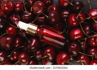 Essence For The Face Lies On The Cherry. Serum For Healthy Skin. Cosmetics Unisex. Mocap