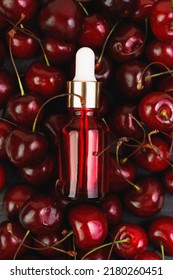 Essence For The Face Lies On The Cherry. Serum For Healthy Skin. Cosmetics Unisex. Mocap