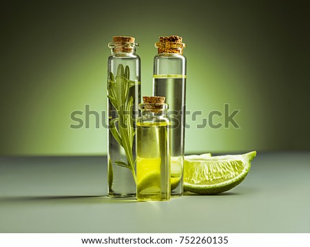 The essential oil of lime oil