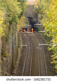 Essential Personnel Such As These Track Workers Are Absolutely Necessary To Keep The Infrastructure Working 