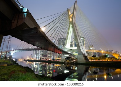 Estaiada Bridge - Sao Paulo Landmark - Brazil