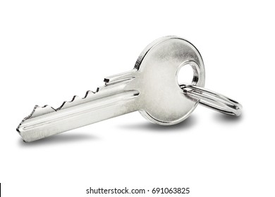 Estate concept, key ring and keys on isolated background - Shutterstock ID 691063825