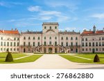 The Esterhazy Palace near to Sopron in Fertod, Hunary