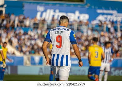 Estoril, Portugal - 09 17 2022: Liga BWIN Game Between Estoril Praia And F.C Porto; Mehdi Taremi During Game