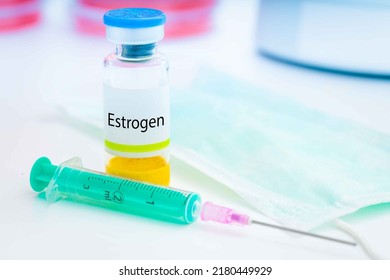 Estrogen Hormone Injection Vial For Female Hormone Therapy