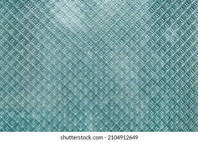 Etching Glass Pattern As Background, Texture Of Old Glassy Surface