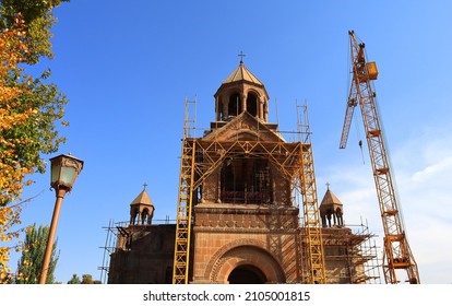 Etchmiadzin Cathedral In Vagharshapat, Armenia