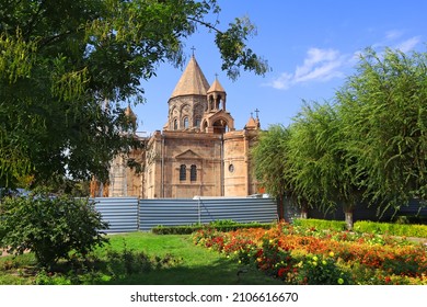 Etchmiadzin Cathedral In Vagharshapat, Armenia