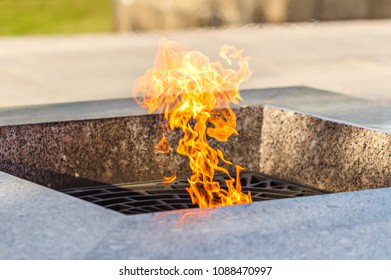 Eternal Flame, The Memory Of The Victims Of The Siege Of Leningrad, World War II 1941-1945