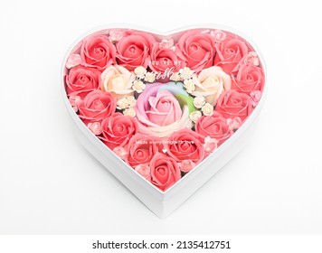 Eternal Flowers Roses Arrangements Elegant Gift Stock Photo 2135412751 ...