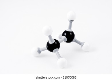 Ethane Molecule Structure (C2H4)