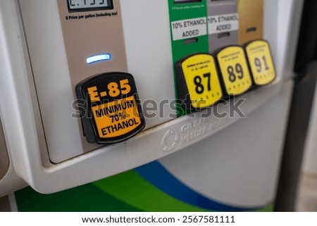 Ethanol fuel at the pump 