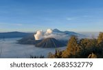 Ethereal landscape of Mount Bromo, Java, Indonesia