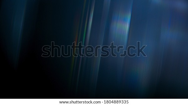 Ethereal Rainbow Flares Prism Rainbow Light\
Flares Overlay on Black\
Background