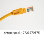 Ethernet cable for connect to wireless router link to internet service provider network.