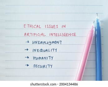 Ethical Issues In AI Artificial Intelligence 