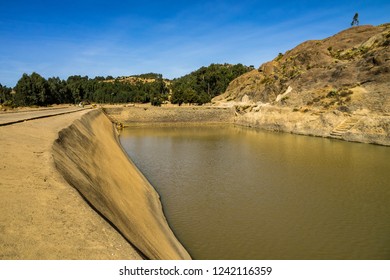 Ethiopia, Axum, The Ruins Of The Baths Of The Queen Of Saba