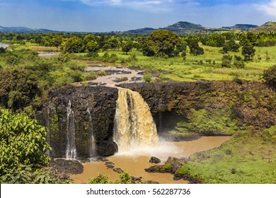 Ethiopia. Blue Nile Falls (Tis Abay In Amharic) On The Blue Nile River