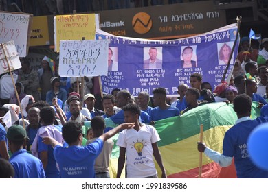 Ethiopia, Lalibela - 14 June 2021: The Rally In Support Of The Prosperity Party Government Ahead Of The Elections