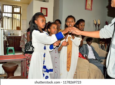 Ethiopian New Year Celebration, 11 September 2018, Addis Ababa,Ethiopia 